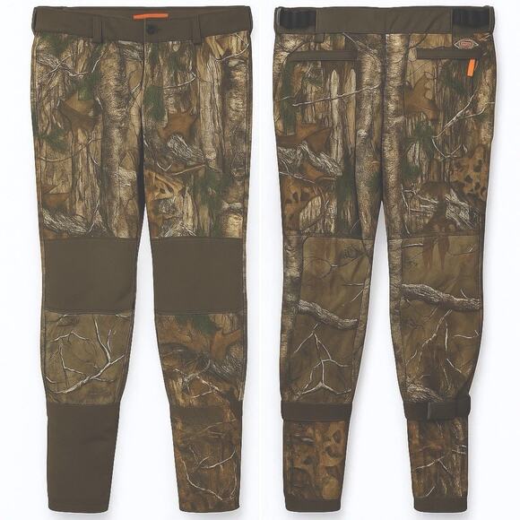 Drake Non-Typical Camo Hunting Pants L 36-38 Realtree Fleece Lined Waterproof - Picture 1 of 12